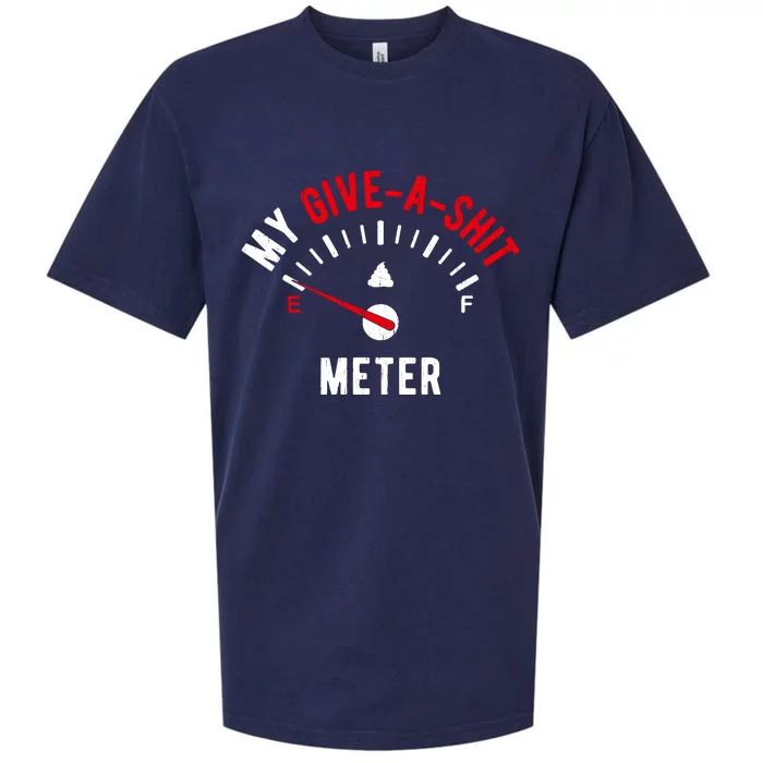 My Give A Shit Meter Sueded Cloud Jersey T-Shirt