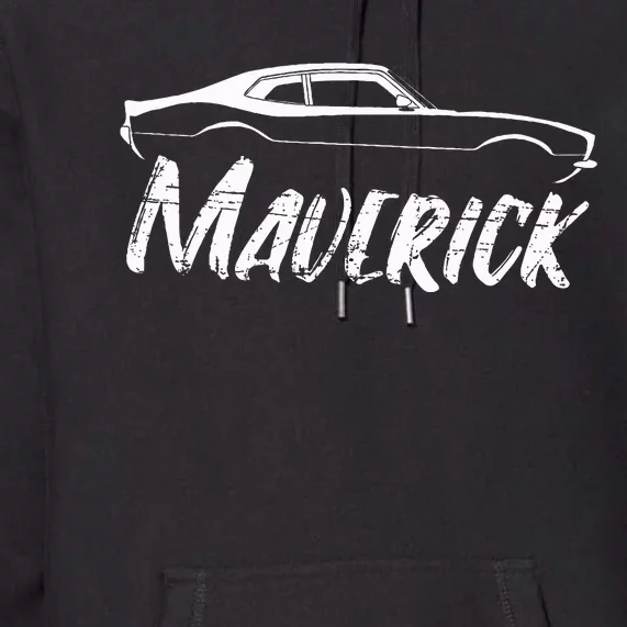 Maverick Grabber American Muscle Car Premium Hoodie