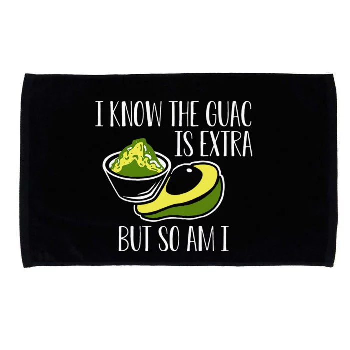 Mexican Guacamole Avocado Cinco De Mayo Microfiber Hand Towel