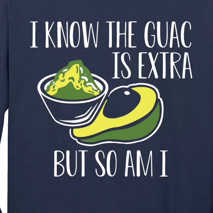 Mexican Guacamole Avocado Cinco De Mayo Long Sleeve Shirt