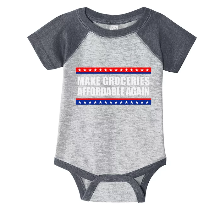 Make Groceries Affordable Again Antibiden Gift Infant Baby Jersey Bodysuit