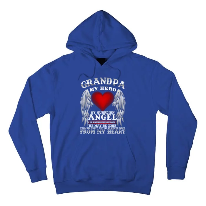 My Guardian Angel Grandpa! Repass In Remembrance Gift Tall Hoodie