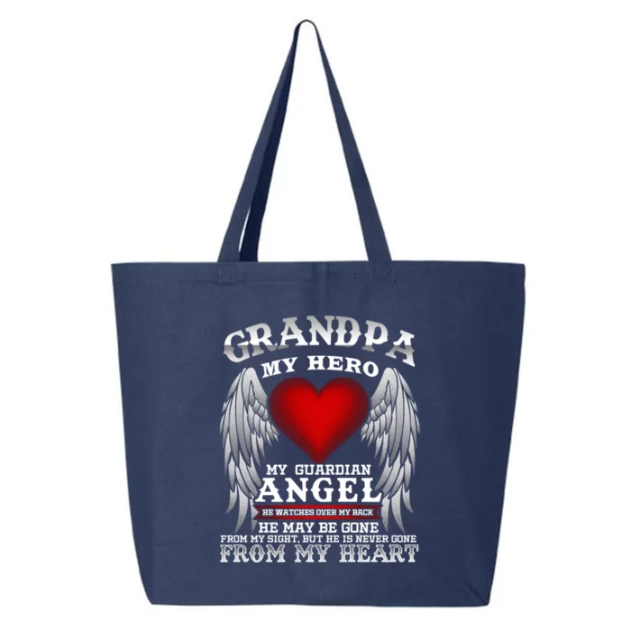 My Guardian Angel Grandpa! Repass In Remembrance Gift 25L Jumbo Tote