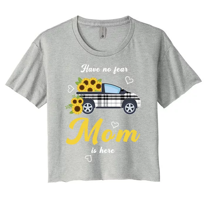 My Greatest Blessing Call Me Mom Mother Gift Women's Crop Top Tee