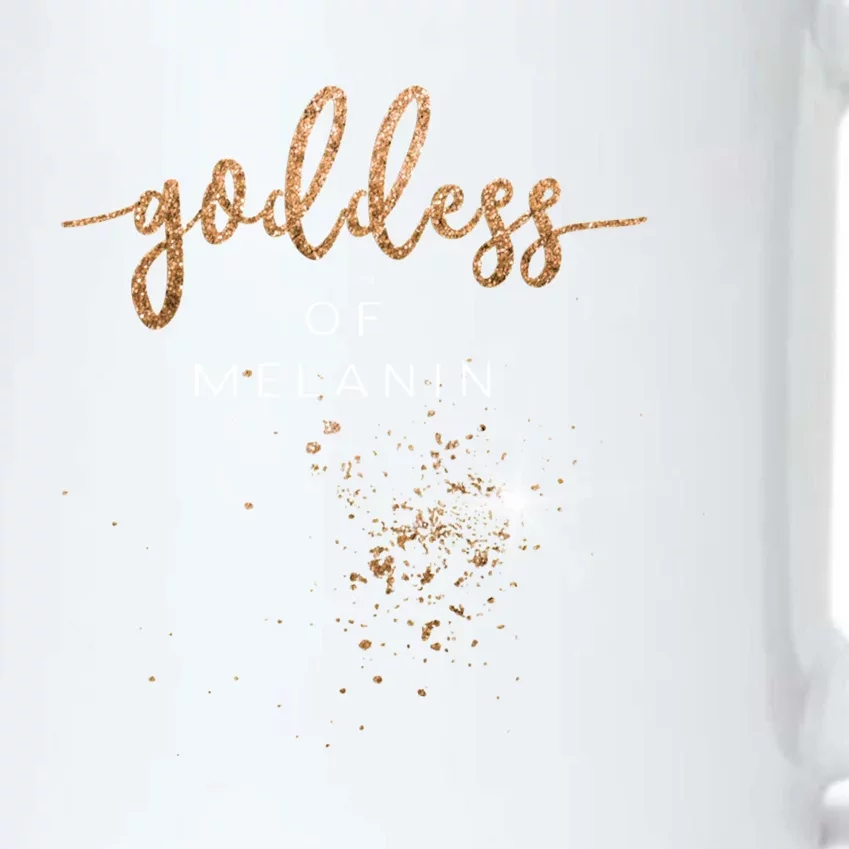 Melanin Goddess Black History Month Funny Gift Cute Gift Black Color Changing Mug