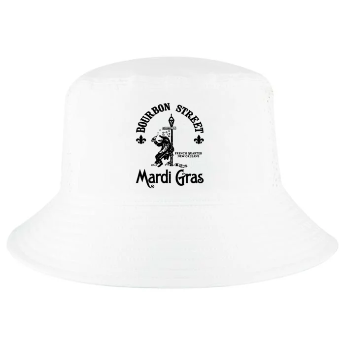 Mardi Gras Bourbon Street New Orleans Beer Funny Cool Comfort Performance Bucket Hat