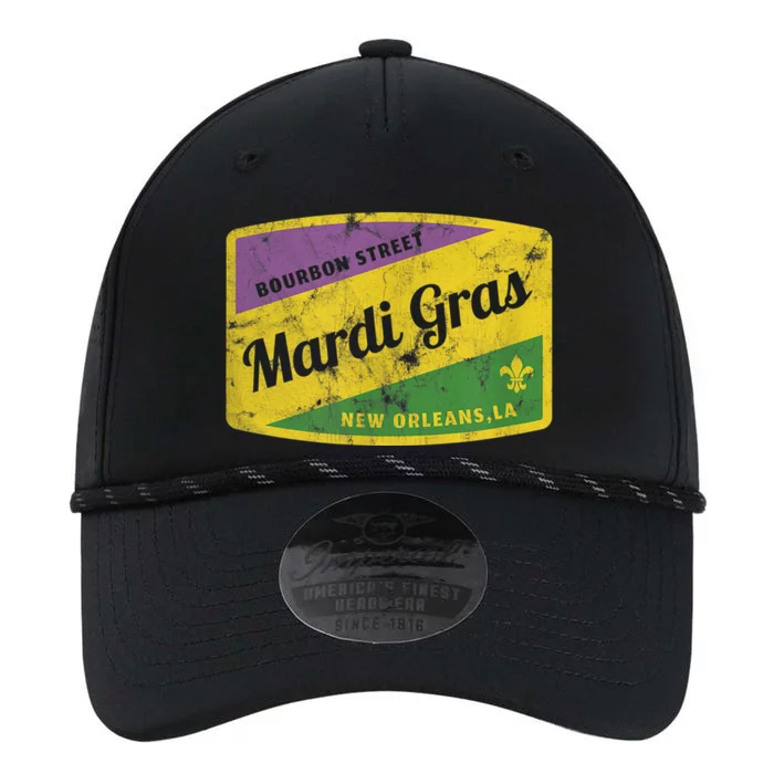 Mardi Gras Bourbon Street & New Orleans Retro Gift Performance The Dyno Cap