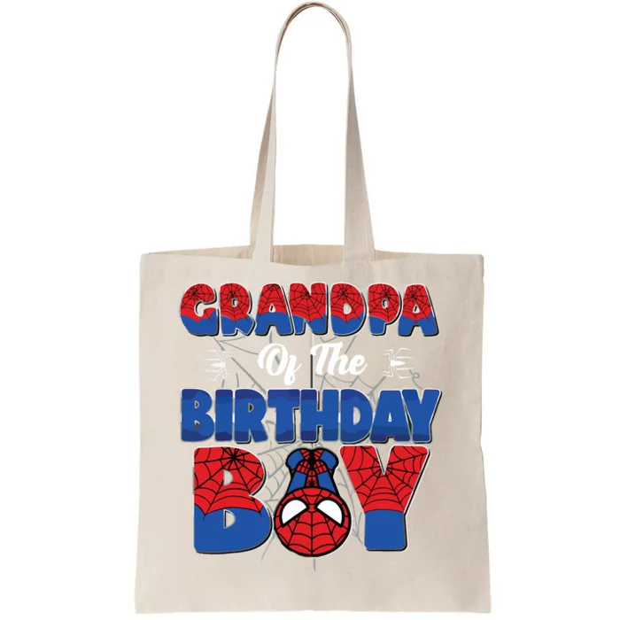 Matching Grandpa Birthday Boy Tote Bag