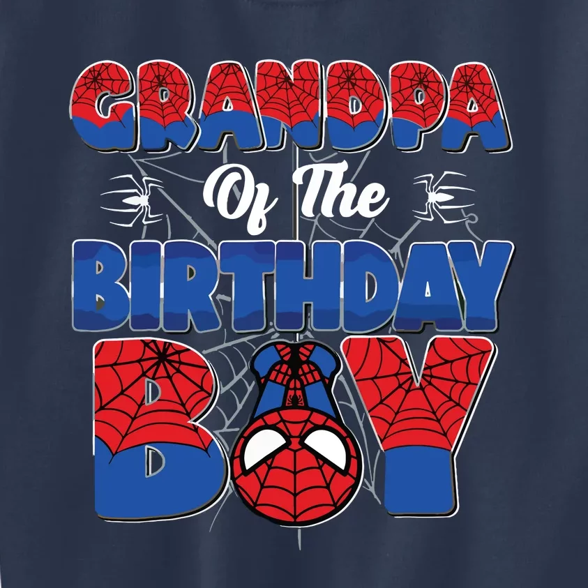 Matching Grandpa Birthday Boy Kids Sweatshirt