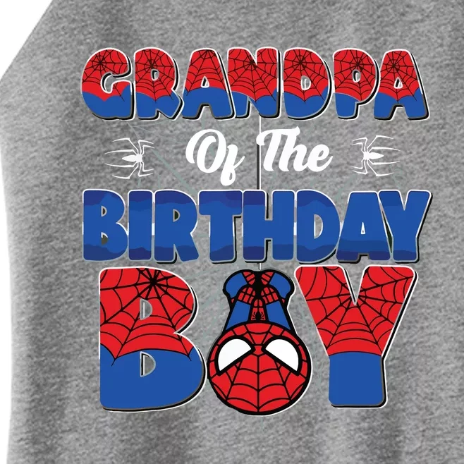 Matching Grandpa Birthday Boy Women’s Perfect Tri Rocker Tank