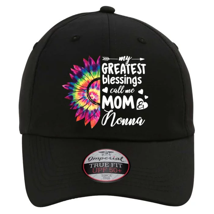 My Greatest Blessings Call Me Nonna Sunflower Funny Gift The Original Performance Cap