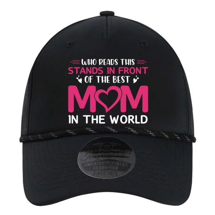 Mom Gift Best Mom In The World Gift Mom Cute Gift Performance The Dyno Cap