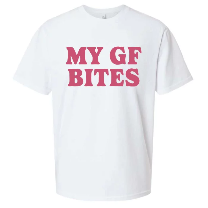 My Gf Bites Sueded Cloud Jersey T-Shirt