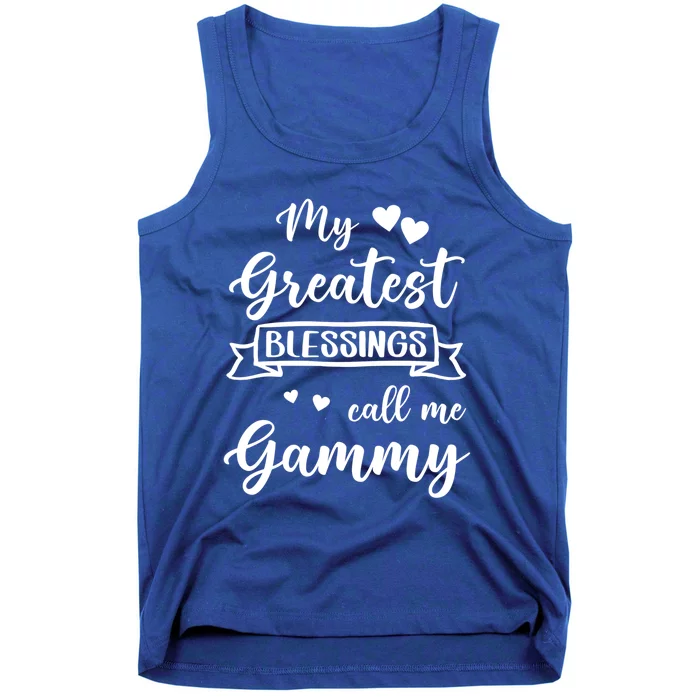 My Greatest Blessings Call Me Gammy Gift Tank Top