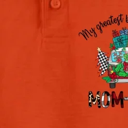 My Greatest Blessings Call Me Momgiftmom Christmas Gift Grandm Gift Dry Zone Grid Performance Polo