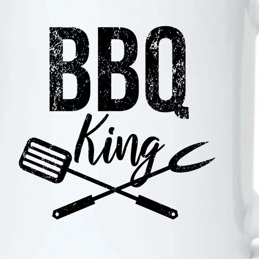 Men Gift Barbecue Bbq King Grill Meat Steak Fire Grill Great Gift Black Color Changing Mug