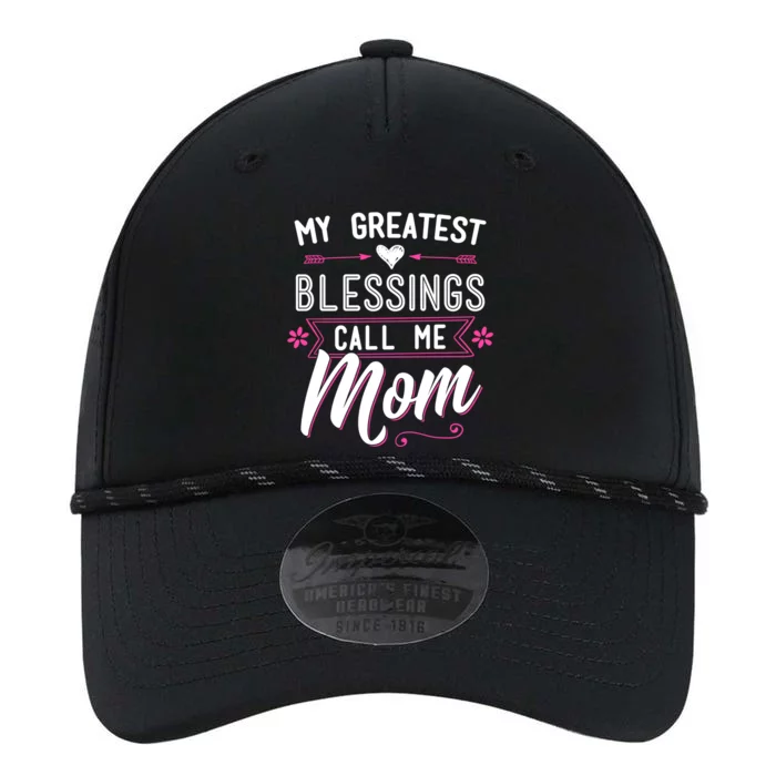 My Greatest Blessings Call Me Mom Gift Baptism Mother's Day Gift Performance The Dyno Cap