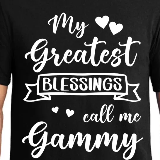 My Greatest Blessings Call Me Gammy Gift Pajama Set