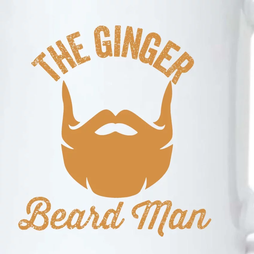 Mens Ginger Beard Man Funny Redhead Irish Bearded Men Gift Black Color Changing Mug