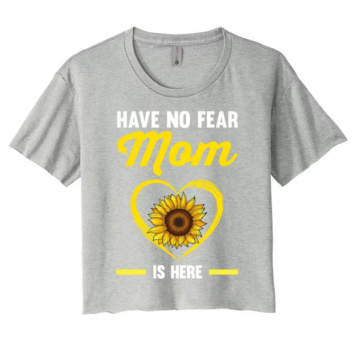 My Greatest Blessings Call Me Mom Mother Gift Women's Crop Top Tee