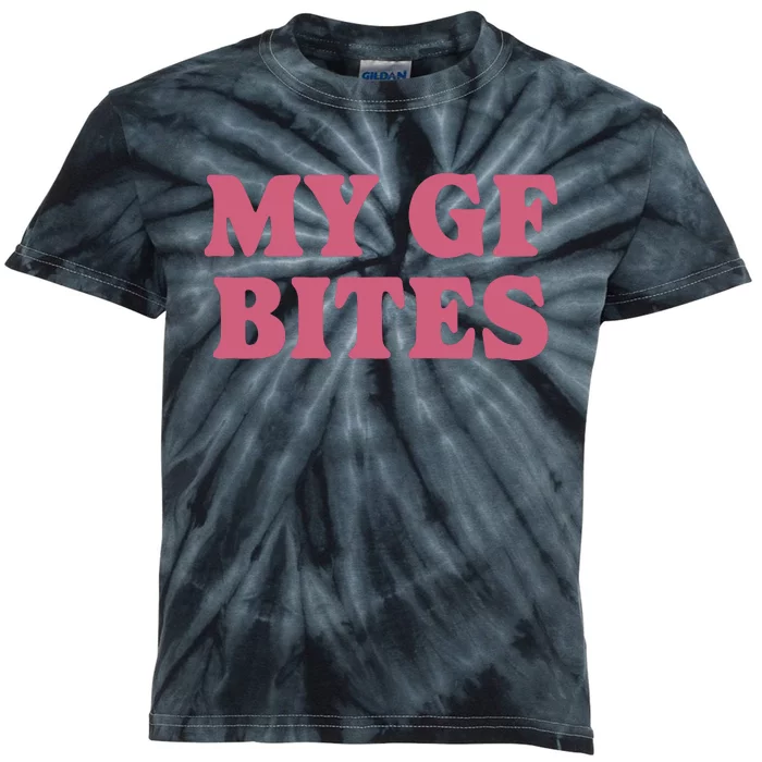 My Gf Bites Kids Tie-Dye T-Shirt