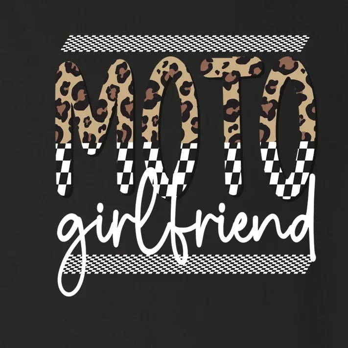 Motocross Girlfriend Best Moto Girlfriend Toddler Long Sleeve Shirt