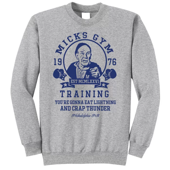 Mickss Gym Boxer Boxing Gloves Rocky Tall Sweatshirt