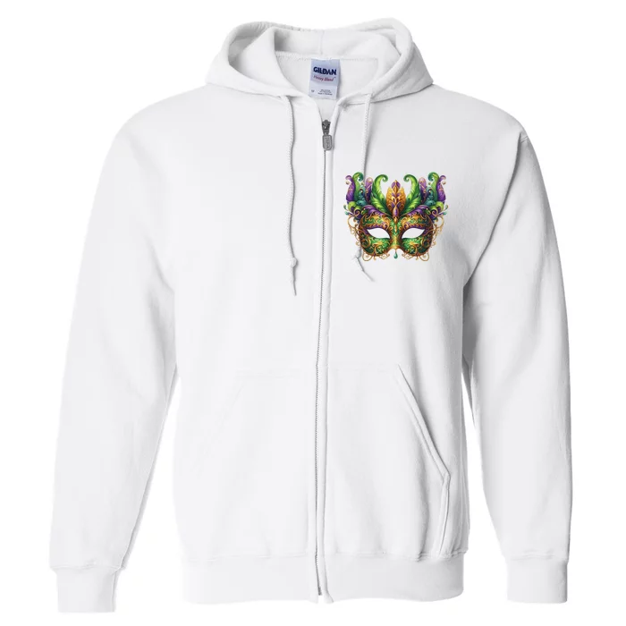 Mardi Gras Celebration Full Zip Hoodie