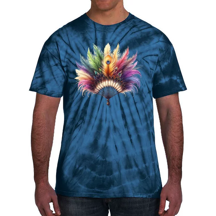 Mardi Gras Celebration Tie-Dye T-Shirt