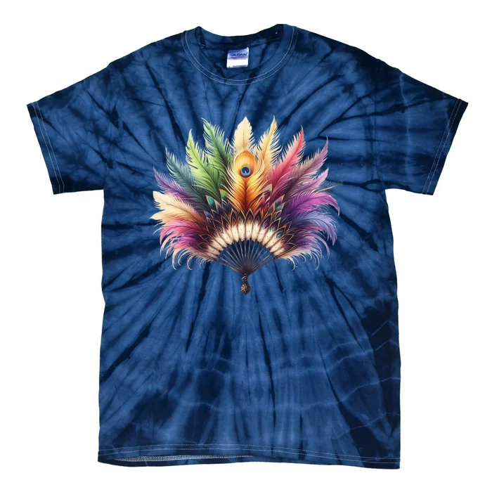 Mardi Gras Celebration Tie-Dye T-Shirt