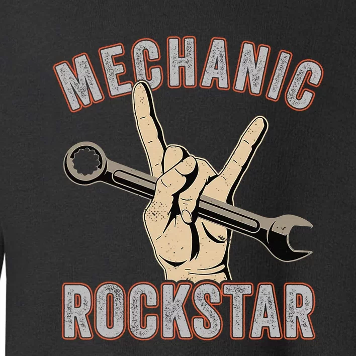 Mechanic Garage Car Enthusiast Man Cave Design for Garage Toddler Sweatshirt