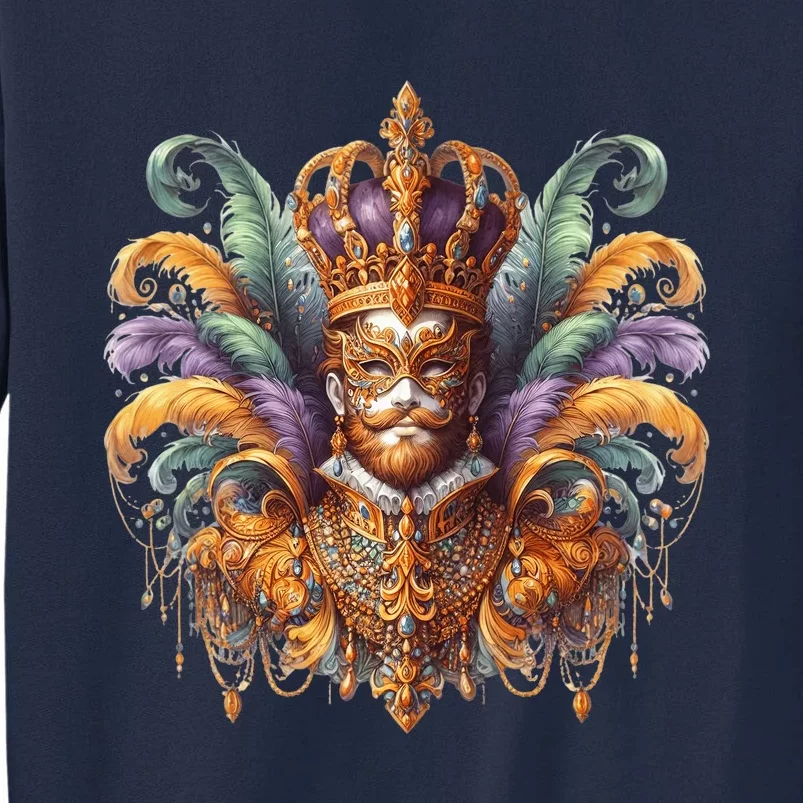 Mardi Gras Celebration Tall Sweatshirt