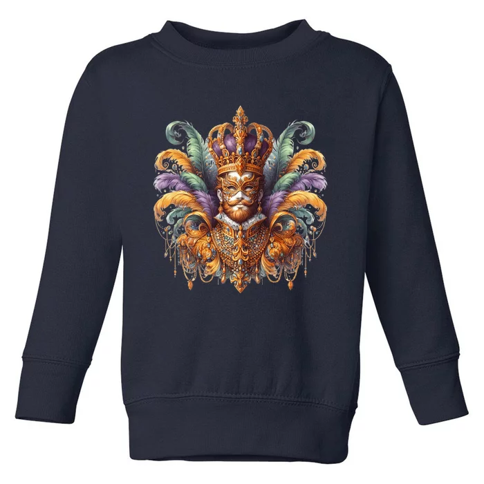 Mardi Gras Celebration Toddler Sweatshirt