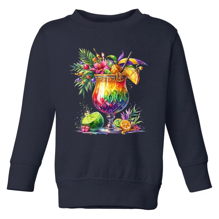 Mardi Gras Celebration Toddler Sweatshirt