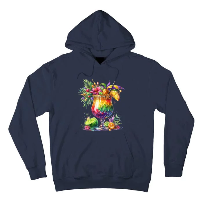 Mardi Gras Celebration Tall Hoodie