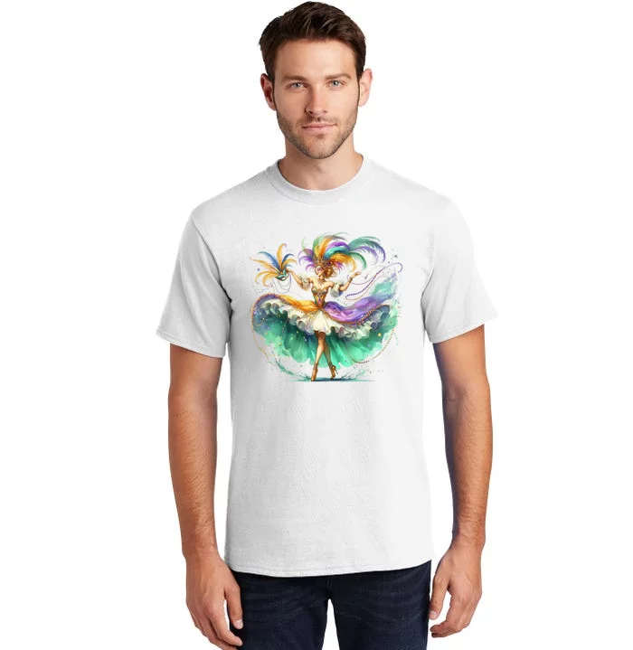 Mardi Gras Celebration Tall T-Shirt