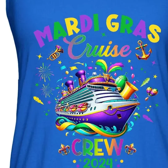 Mardi Gras Cruise 2024 Ship Family Matching Trip New Orleans Ladies Essential Flowy Tank