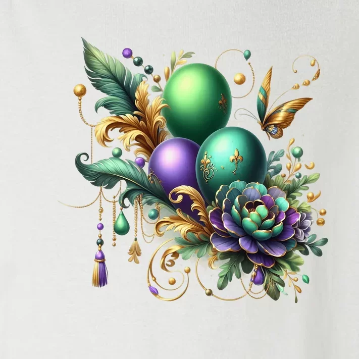 Mardi Gras Celebration Toddler Long Sleeve Shirt