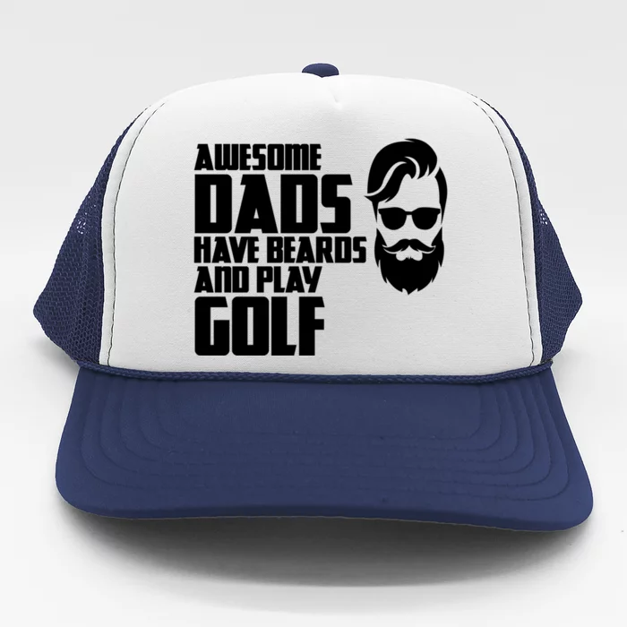 Miniature Golf Course Father's Day For Golf Player Cute Gift Trucker Hat