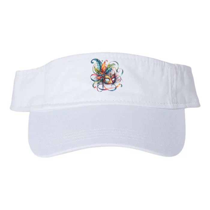 Mardi Gras Celebration Valucap Bio-Washed Visor