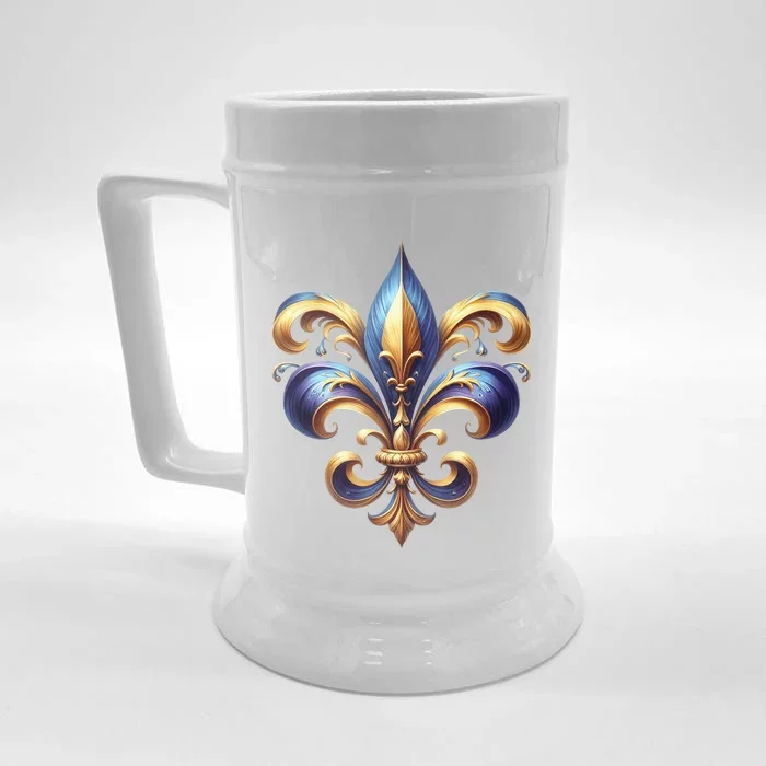 Mardi Gras Celebration Front & Back Beer Stein