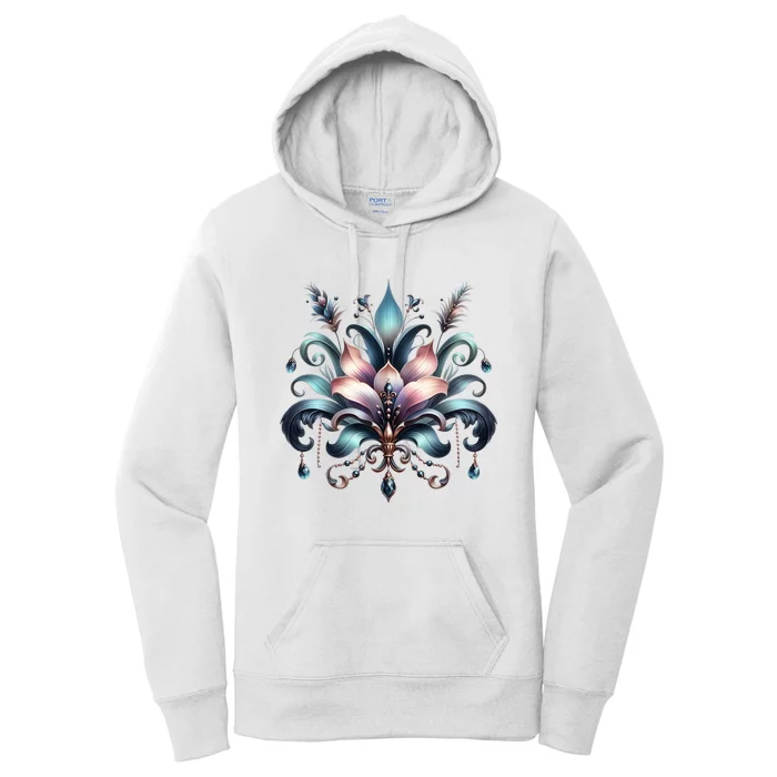 Mardi Gras Celebration Women's Pullover Hoodie