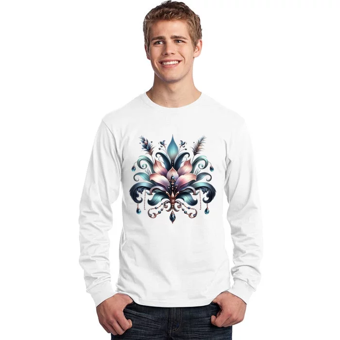 Mardi Gras Celebration Tall Long Sleeve T-Shirt