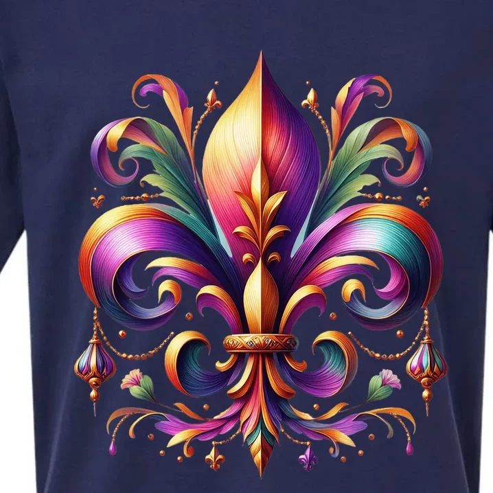 Mardi Gras Celebration Sueded Cloud Jersey T-Shirt