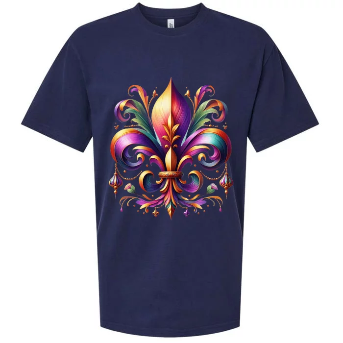 Mardi Gras Celebration Sueded Cloud Jersey T-Shirt