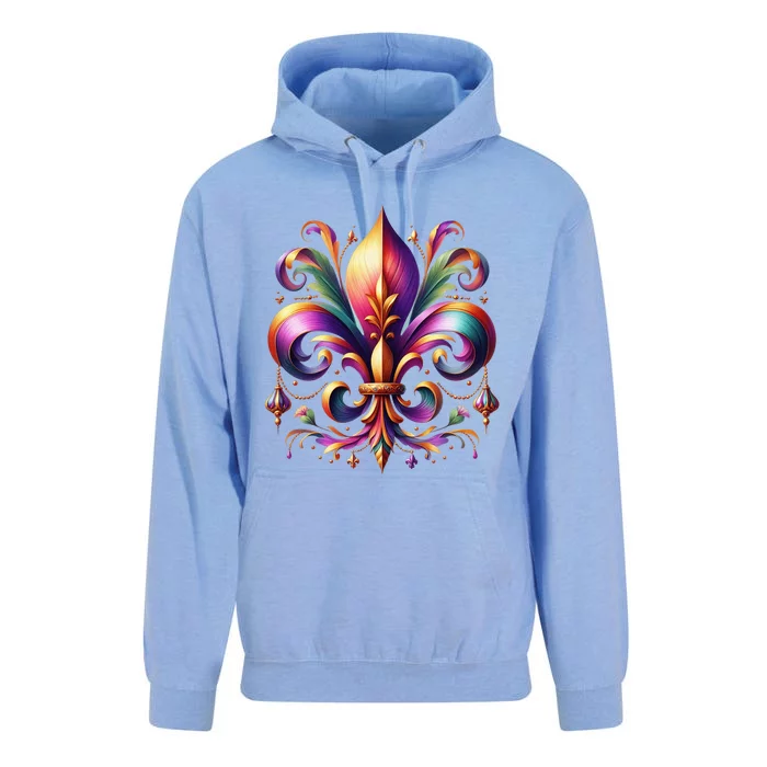 Mardi Gras Celebration Unisex Surf Hoodie