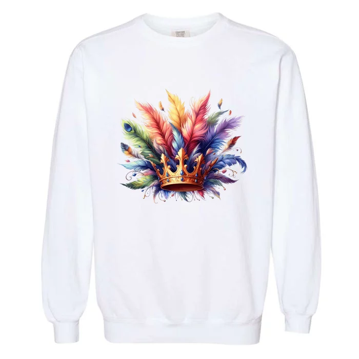 Mardi Gras Celebration Garment-Dyed Sweatshirt