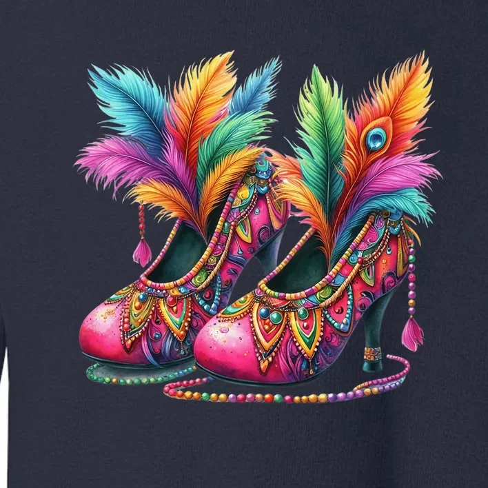 Mardi Gras Celebration Toddler Sweatshirt