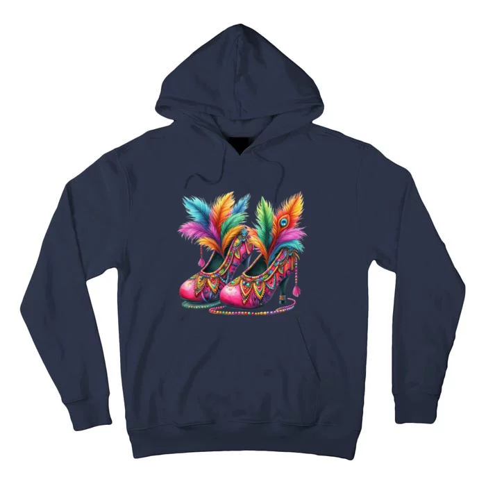 Mardi Gras Celebration Tall Hoodie