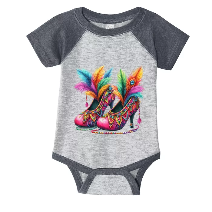 Mardi Gras Celebration Infant Baby Jersey Bodysuit